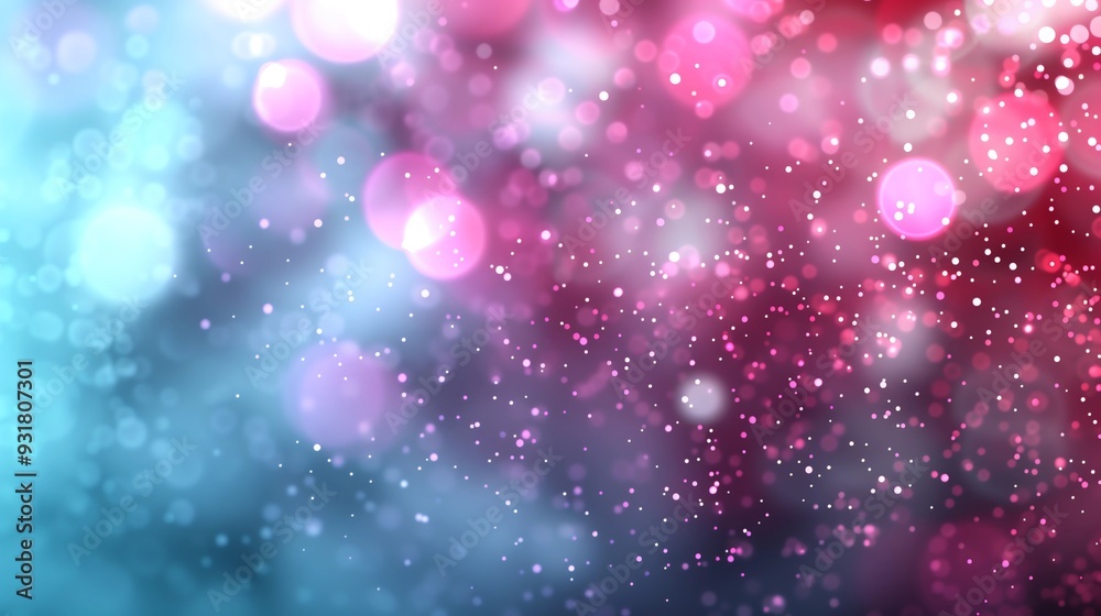 Mystical Bokeh Light Creating an Ethereal Abstract Background Mystical Bokeh Light Creating an Ethereal Abstract Background