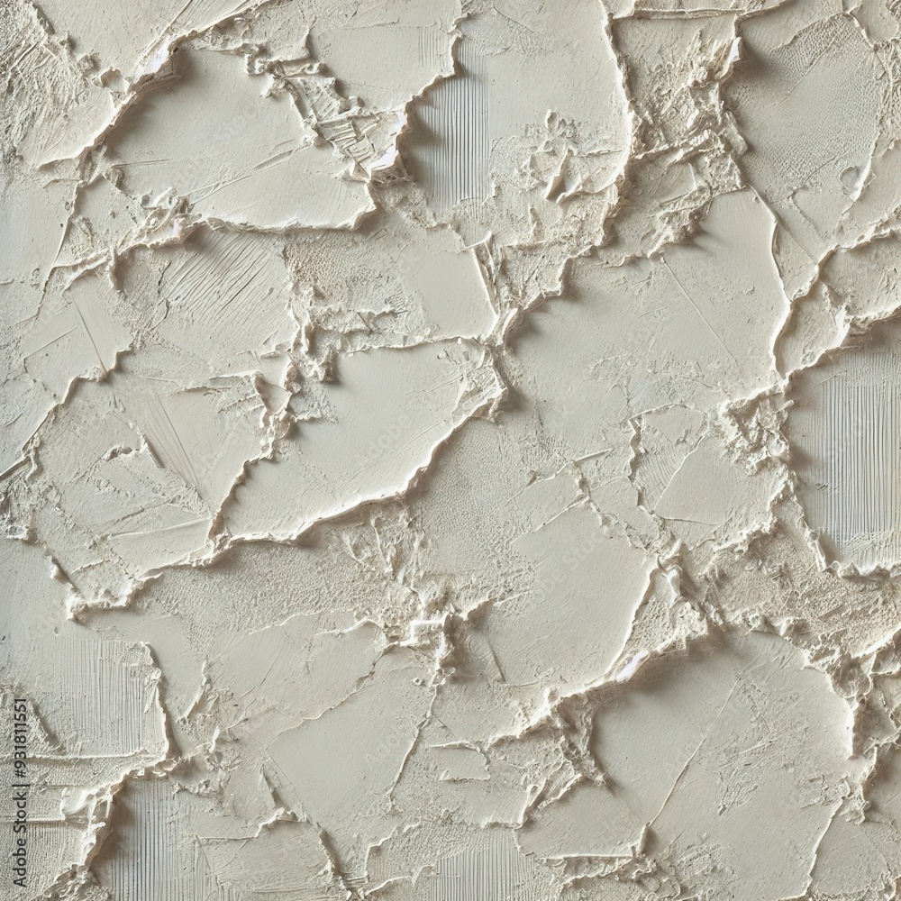 Naklejka premium Textured wall surface with an abstract pattern, perfect for backgrounds and creative projects.