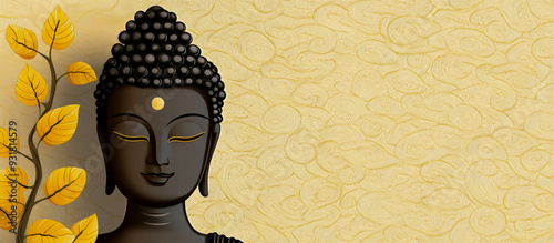 statue of buddha with large empty space