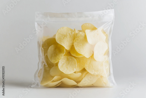 potato chips in a bag