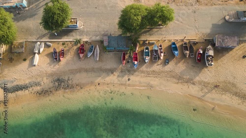 Morning in Sal Rei, Boavista, Cape Verde
