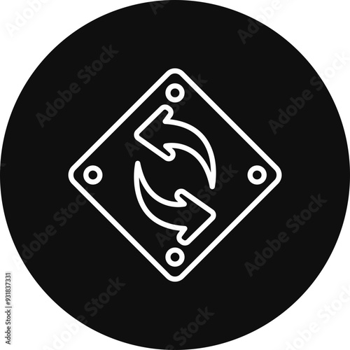 Repeat Vector Icon Design