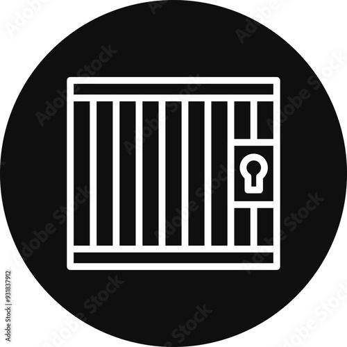 Prison Vector Icon Design