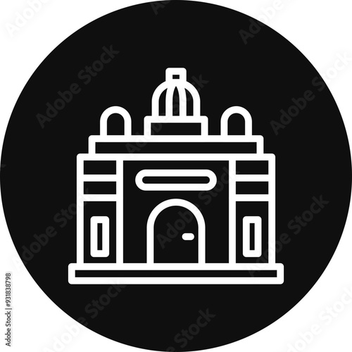 Palace Vector Icon Design