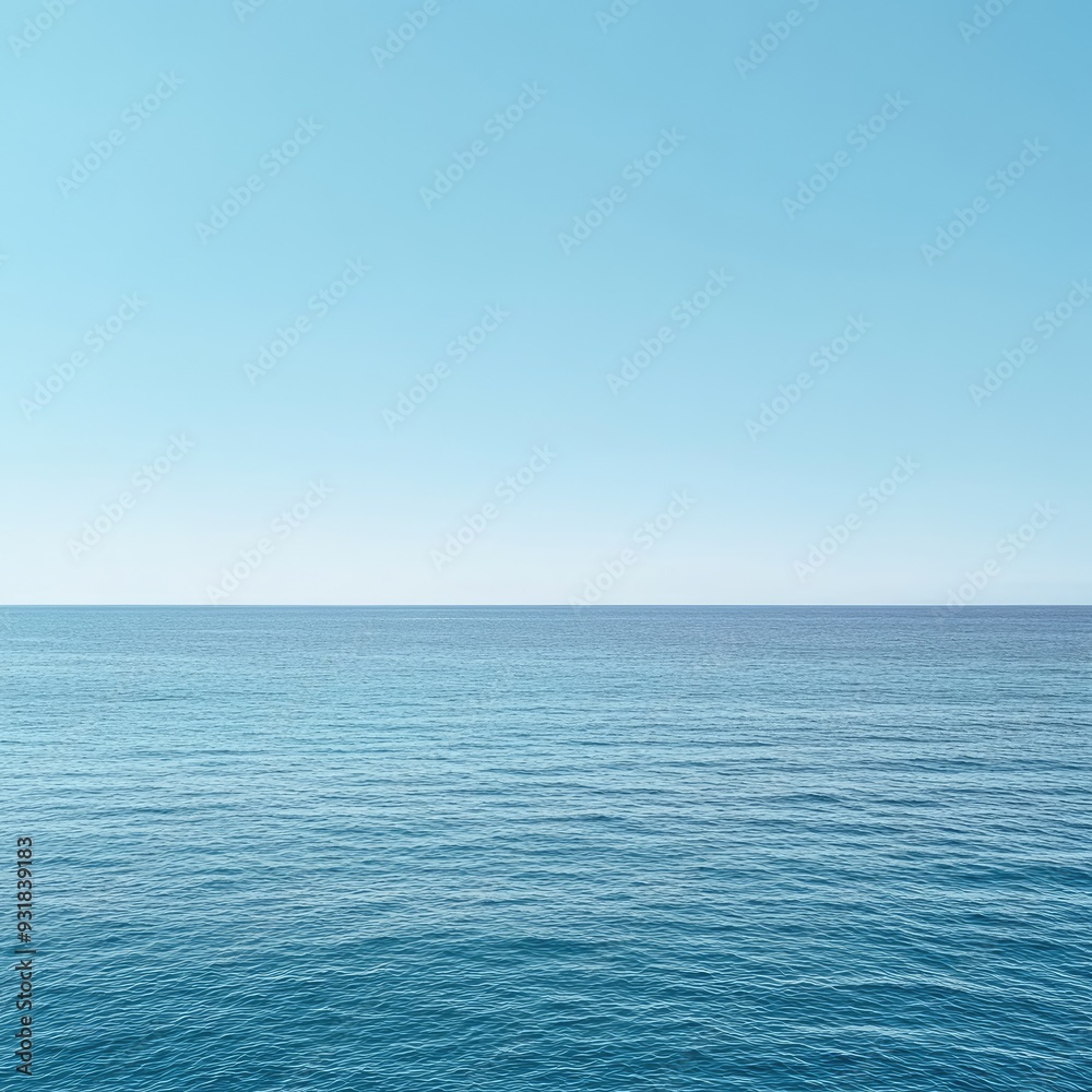 Obraz premium blue sky with sea