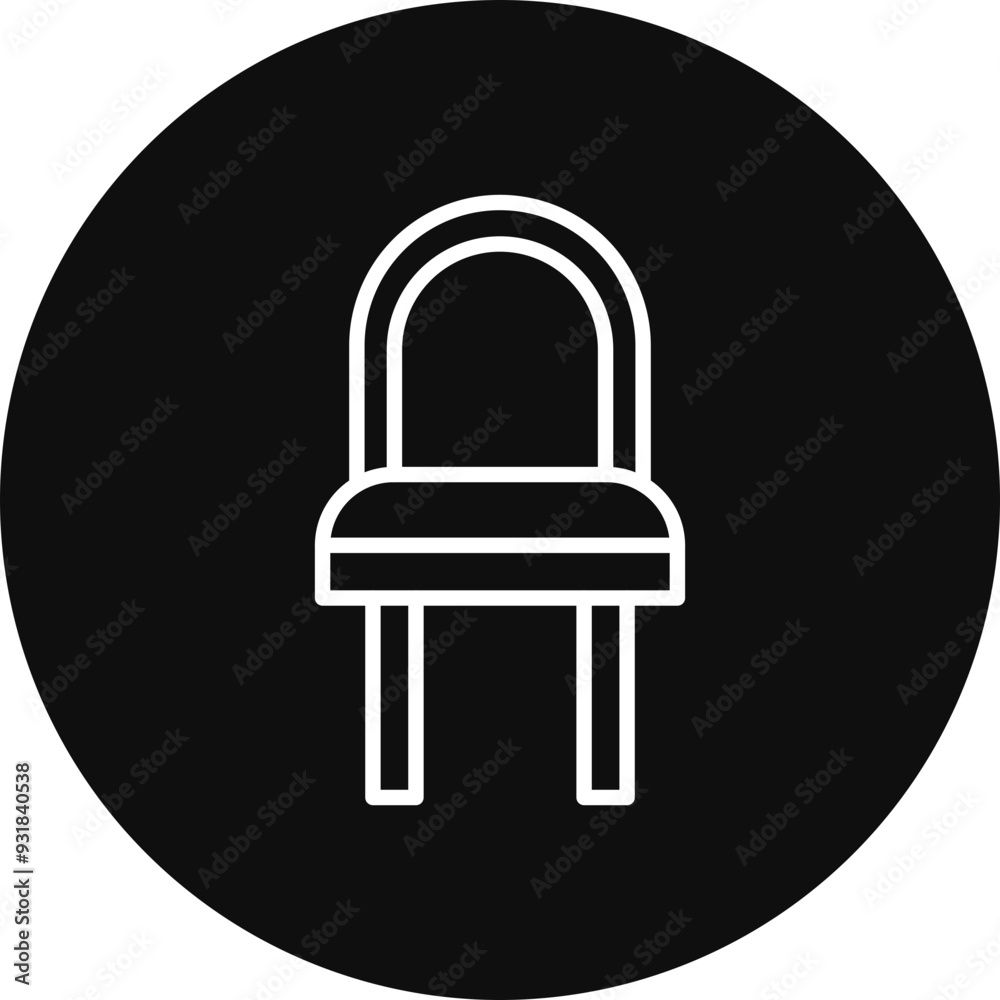 Chair Vector Icon Design Chair Vector Icon Design