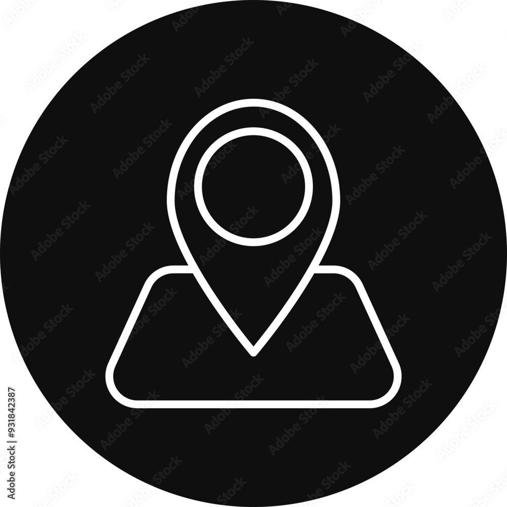 Marker Vector Icon Design Marker Vector Icon Design