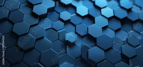 Abstract Hexagon Pattern