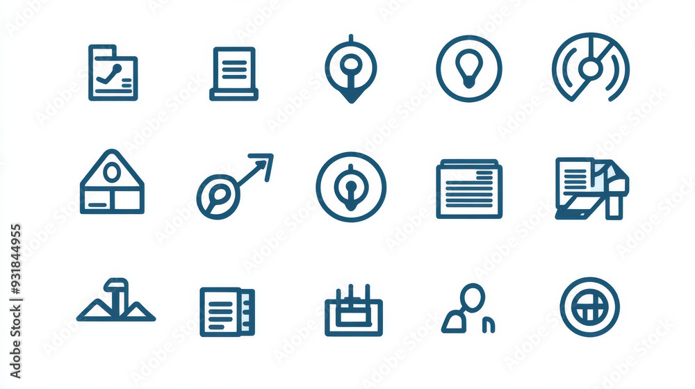 Business Management Outline Icon Collection. Includes thin line icons for Vision, Mission, Values, Human Resource, Experience, and more. A simple web icon set. Business Management Outline Icon Collection. Includes thin line icons for Vision, Mission, Values, Human Resource, Experience, and more. A simple web icon set.