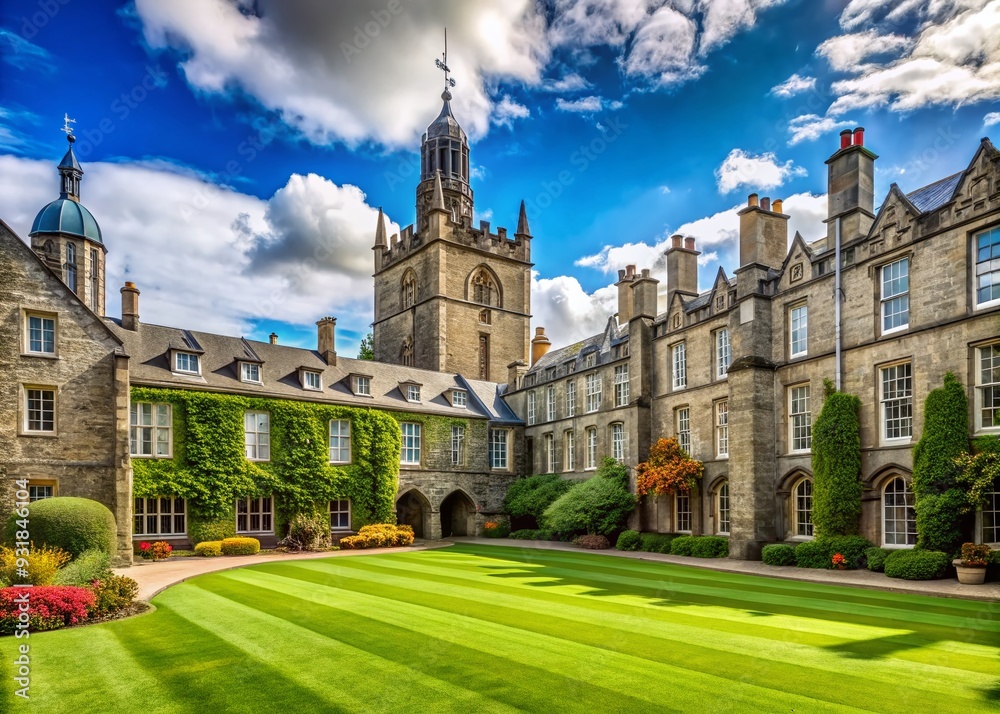 Nostalgic, Historic University Grounds: University of Aberdeen, ancient ...