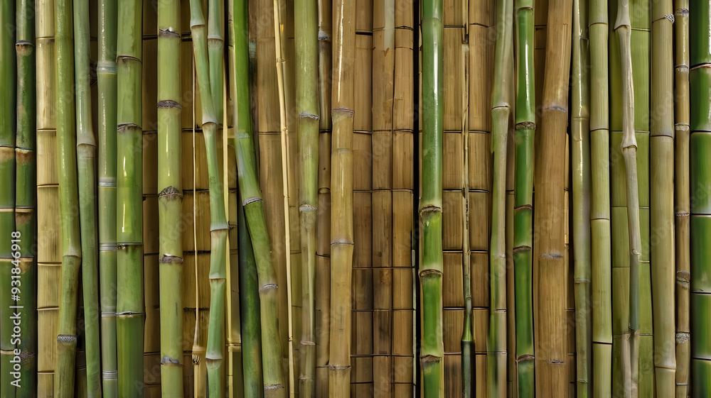 a bamboo wood surface, featuring the distinctive a bamboo wood surface, featuring the distinctive