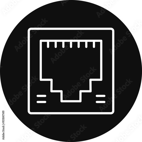Ethernet Vector Icon Design