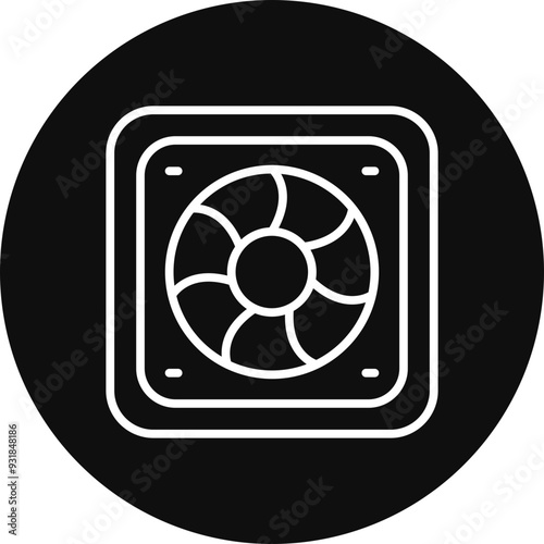 Cooler Vector Icon Design