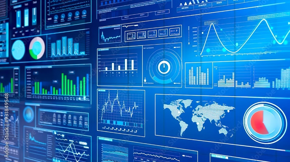 Data Analytics Dashboard Interface
