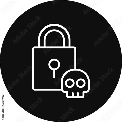 Padlock Vector Icon Design
