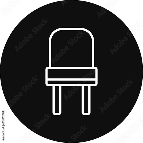 Seat Vector Icon Design