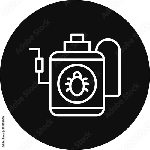 Pesticide Vector Icon Design