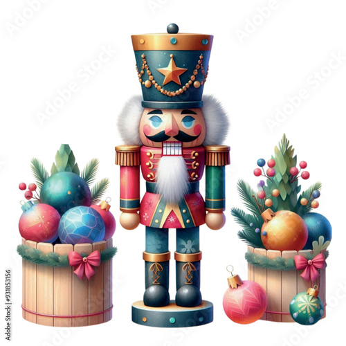 Watercolor Christmas  Clipart