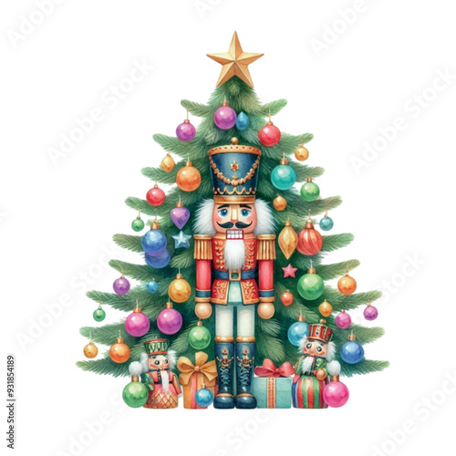 Watercolor Christmas  Clipart