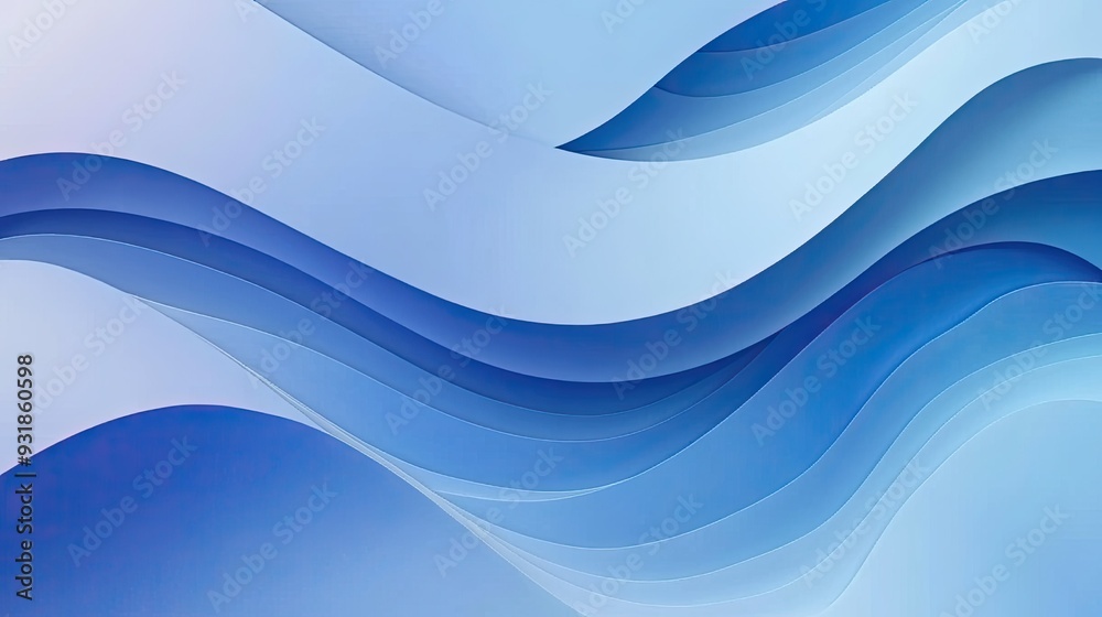 Blue background with soft gradients and smooth curves, perfect for minimalist designs Blue background with soft gradients and smooth curves, perfect for minimalist designs