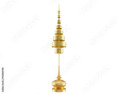 golden buddha statue umbrella