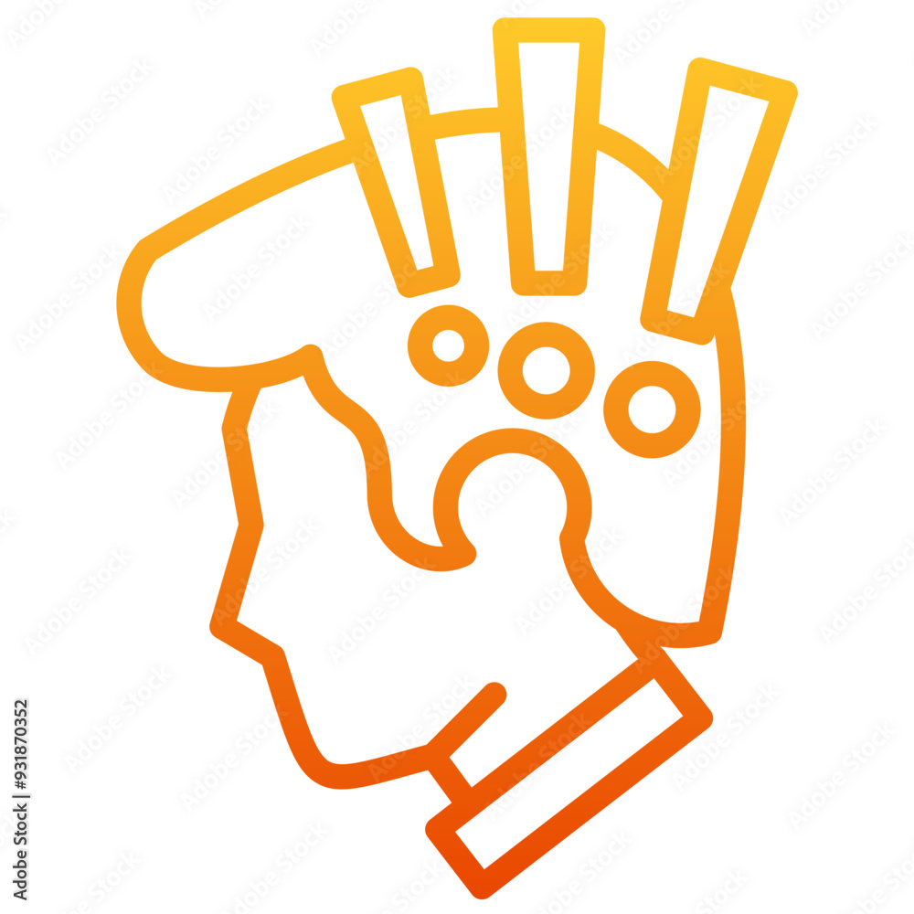 Obsessive Compulsive Disorder Icon Obsessive Compulsive Disorder Icon