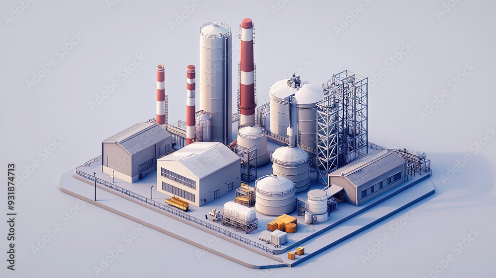 Obraz premium graphic resource for factory