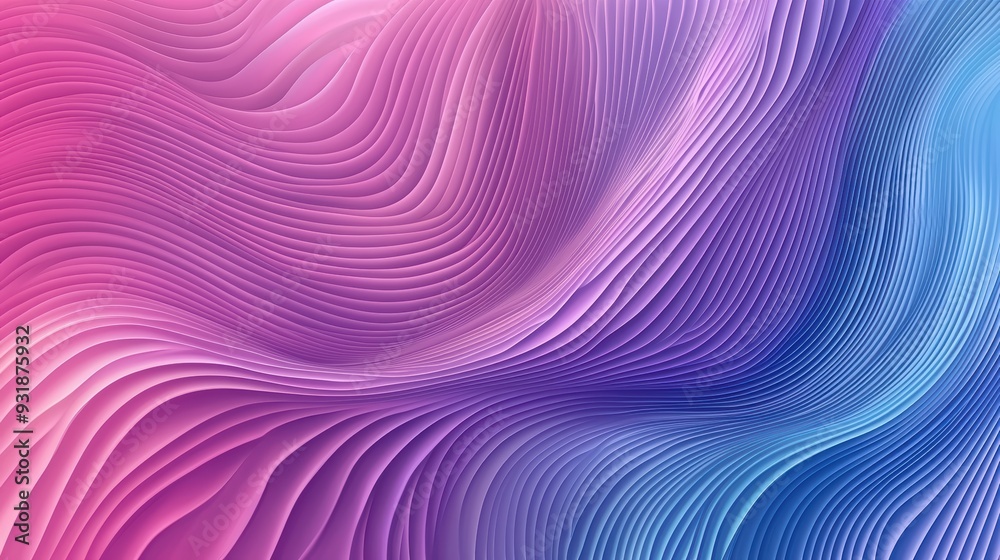 A vibrant and flowing abstract design with smooth waves in shades of pink and blue, evoking sense of calm and creativity. A vibrant and flowing abstract design with smooth waves in shades of pink and blue, evoking sense of calm and creativity.