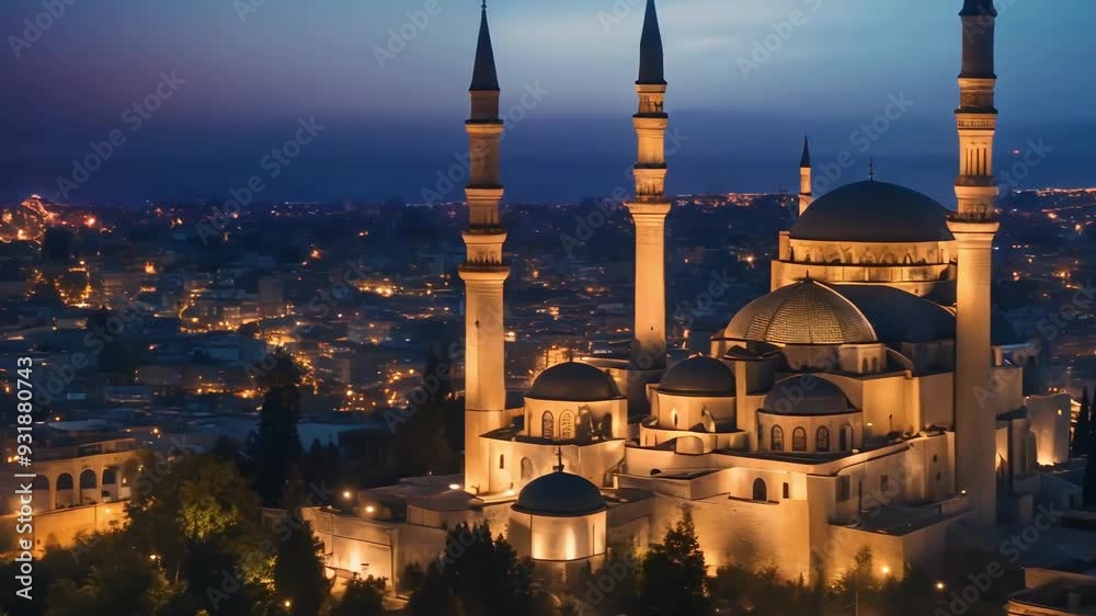 tuley mosque, turkey at night, odunpazari, istanbul, turkey travel guide, beautiful places in turkey, best spots to visit in turkey, besat spots to visit in turkey