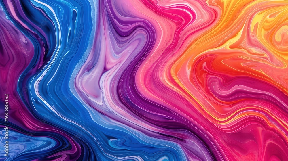 Vibrant Swirls of Marbled Fluid Art, dynamic and bold textures intertwine in a captivating dance of colors, creating an eye-catching visual experience full of movement. Vibrant Swirls of Marbled Fluid Art, dynamic and bold textures intertwine in a captivating dance of colors, creating an eye-catching visual experience full of movement.
