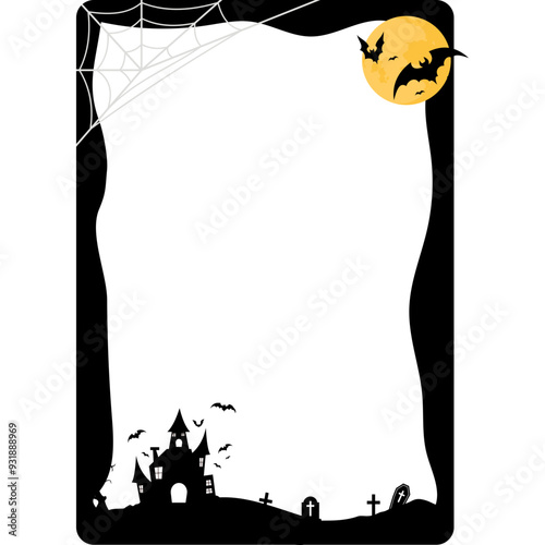 Halloween Frame Border
