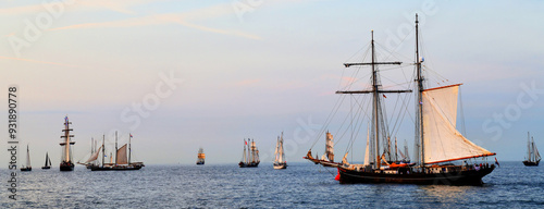 The Hanse Sail Rostock is the largest annual marine festival in Mecklenburg-Vorpommern and in Europe.
