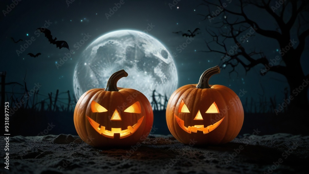 halloween background with pumpkin halloween background with pumpkin