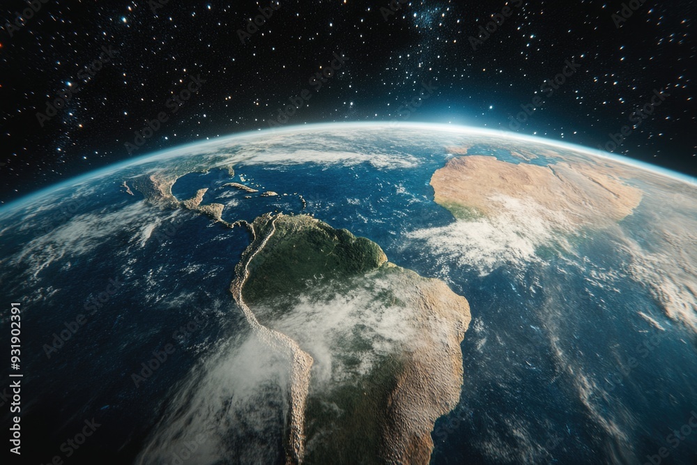 Obraz premium Earth from Space