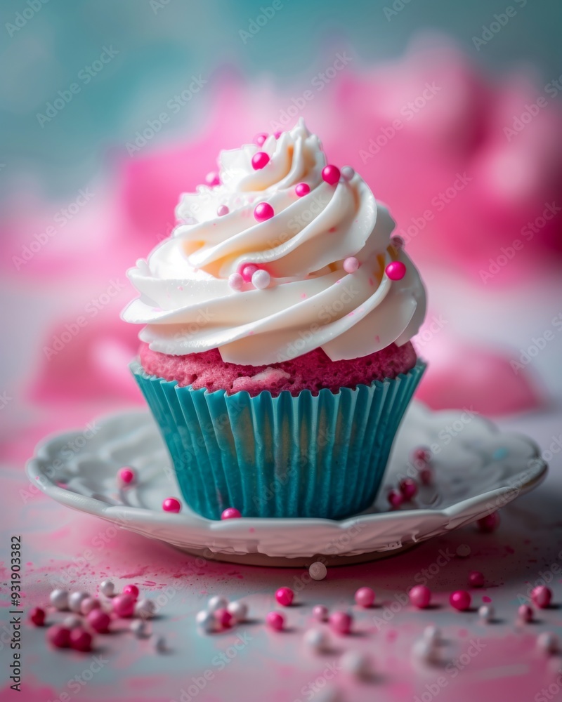 Delicious Close-up of Cupcakes Arranged on a Plate, Dining Room Aesthetics, Graphic Resources, Wallpapers, Brochure, banner, Advertising, background Delicious Close-up of Cupcakes Arranged on a Plate, Dining Room Aesthetics, Graphic Resources, Wallpapers, Brochure, banner, Advertising, background