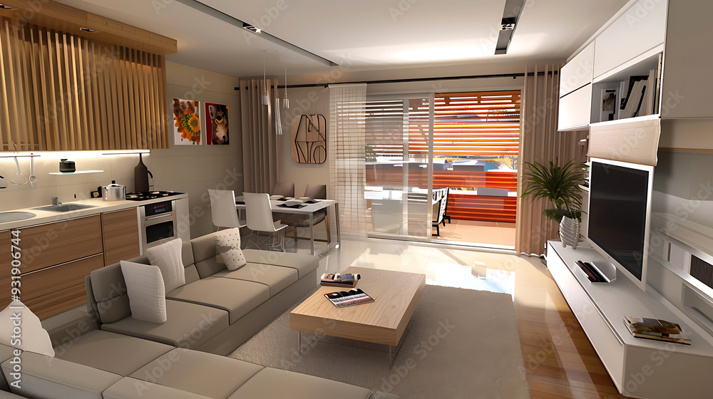 Fototapeta premium home interior design