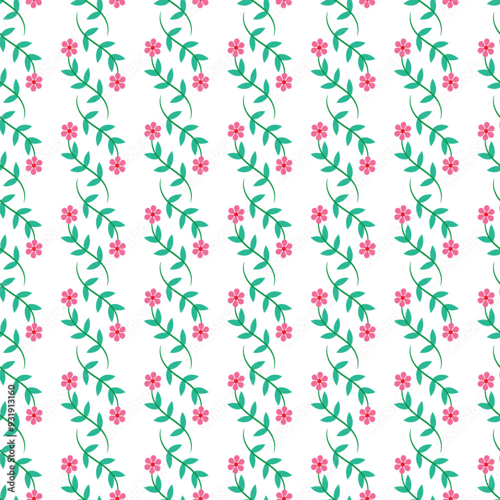Free vector Flat small flowers pattern design Free vector Flat small flowers pattern design