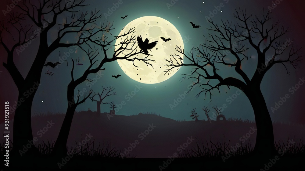 halloween night background halloween night background