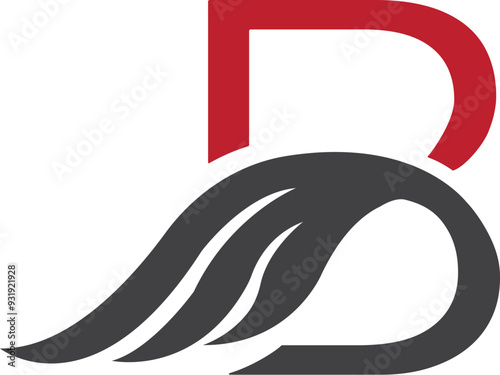 Wing B logo design. Winner B logo design. Bird B logo design. Feather B logo design. Creative B logo design. B logo design. B logo vectors. Eagle Bird logo design. Sports B logo design. Gaming B logo