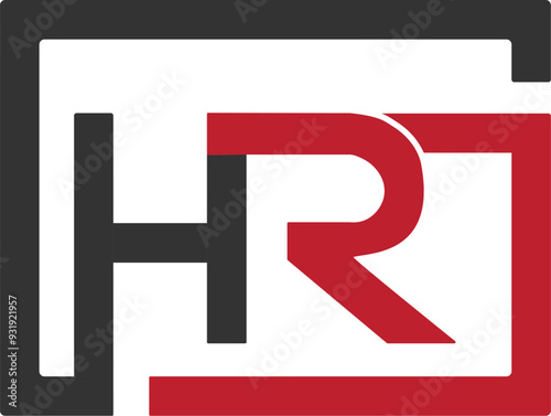 Free Download Creative HR logo design. Simple, Abstract, Alphabet HR logo design. RM logo design. Round HR logo design. Luxury HR or RH logo design. Technology, house RH or HR logo design. H logo design. R logo. - GFXLoad