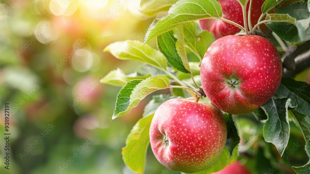 Fuji Apple trees in the garden ready to be harvested apple orchard picking isolated freshness red apple new raw fuji white leaf harvest ripe red agriculture green healthy nature Fuji Apple trees in the garden ready to be harvested apple orchard picking isolated freshness red apple new raw fuji white leaf harvest ripe red agriculture green healthy nature