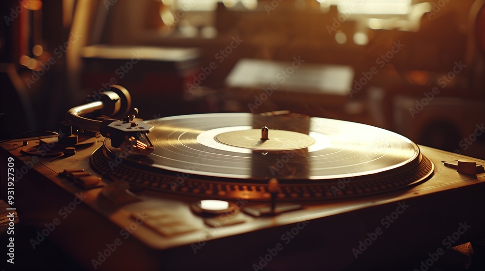 Stylish fashionable vinyl with record Stylish fashionable vinyl with record