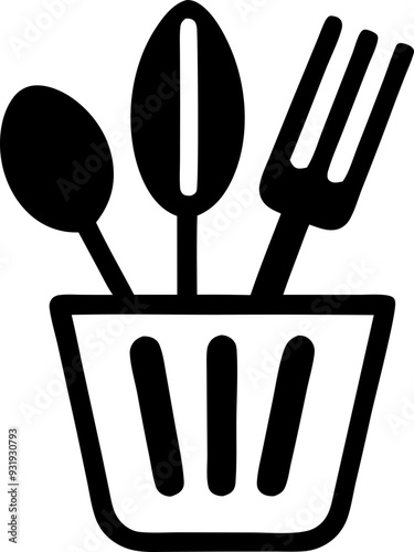 cooking utensils vector illustration