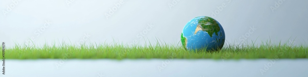 Earth Day Concept: Minimalist White Background Design for World Environment Day. Sustainable ESG and Green Energy Illustration Promoting Eco-Friendly Practices and Environmental Stewardship. Ideal for Earth Day Concept: Minimalist White Background Design for World Environment Day. Sustainable ESG and Green Energy Illustration Promoting Eco-Friendly Practices and Environmental Stewardship. Ideal for