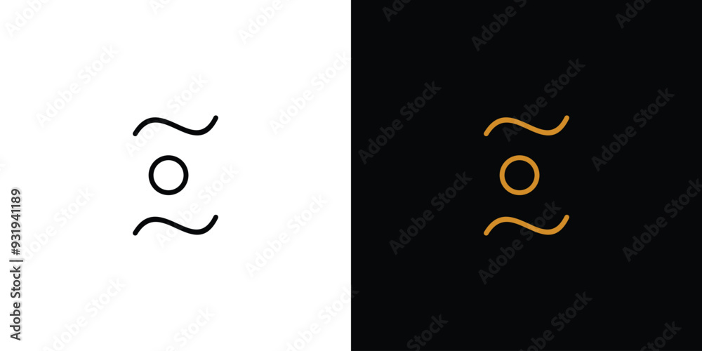 Obraz premium Simple and luxury E logo design