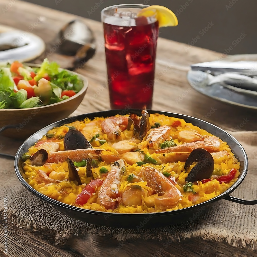 Paella: A Spanish Rice Dish Paella: A Spanish Rice Dish