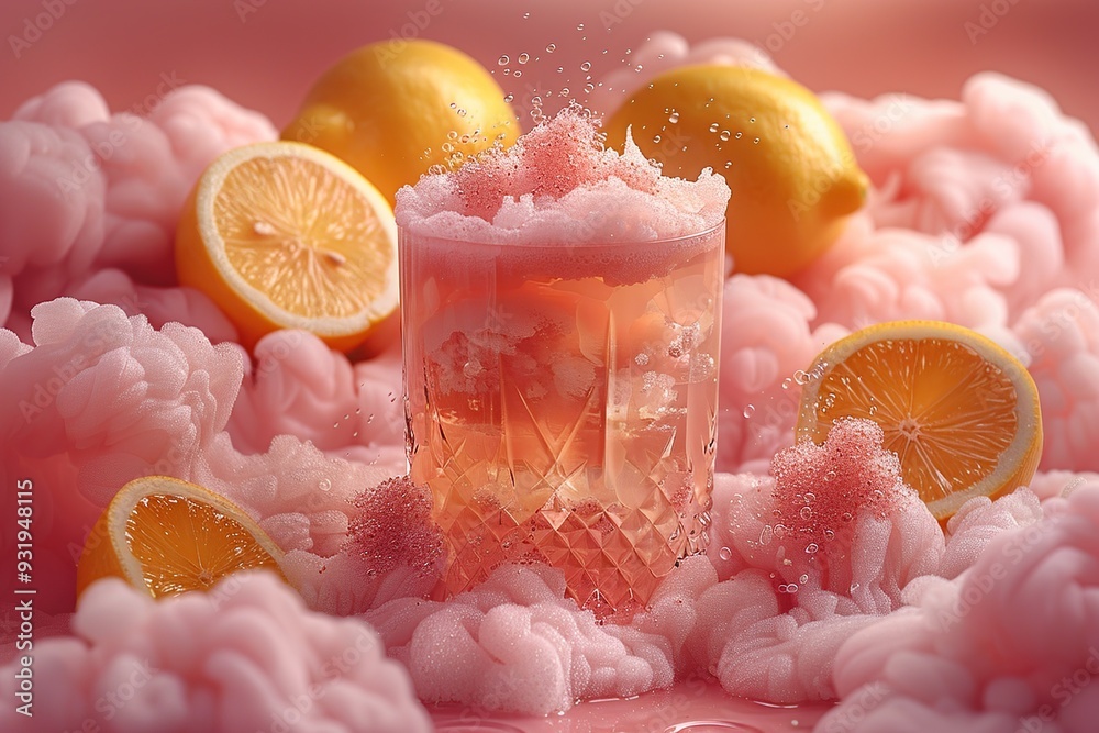 Fototapeta premium Pink Lemonade Dream