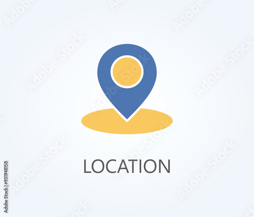  Location Vector, Icon Or Logo Sign Symbol Illustration 