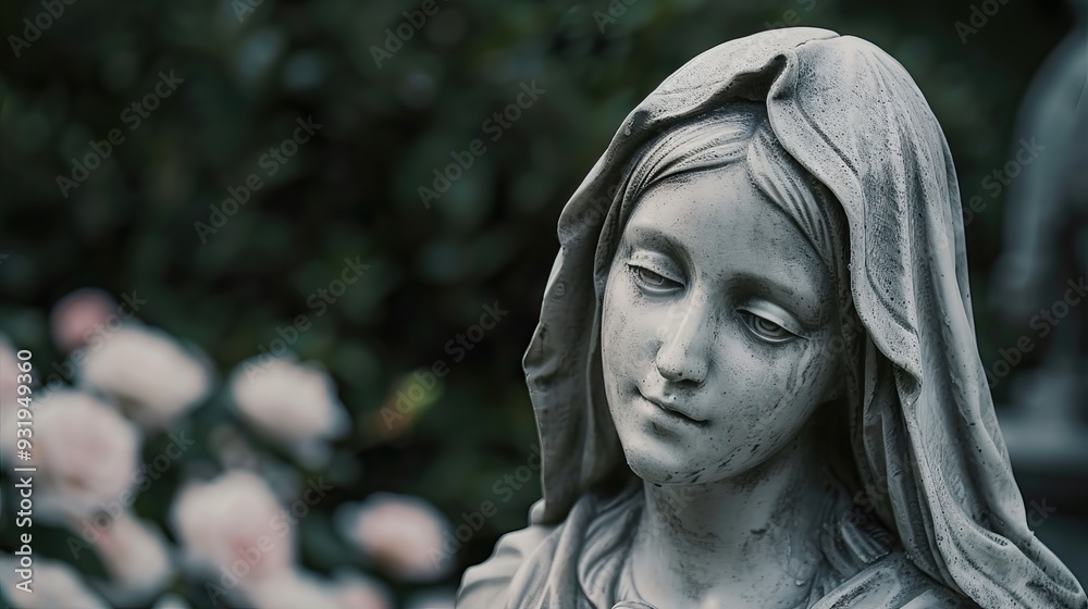 Beautiful statue of St Theresa Beautiful statue of St Theresa