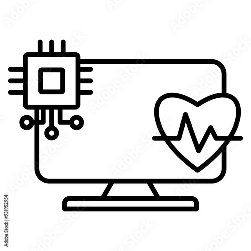 AI diagnostic icon
